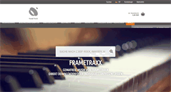 Desktop Screenshot of frametraxx.de