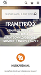 Mobile Screenshot of frametraxx.de