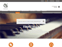 Tablet Screenshot of frametraxx.de